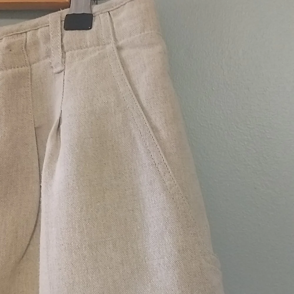Talbot's Linen Cotton Blend Shorts Size 16